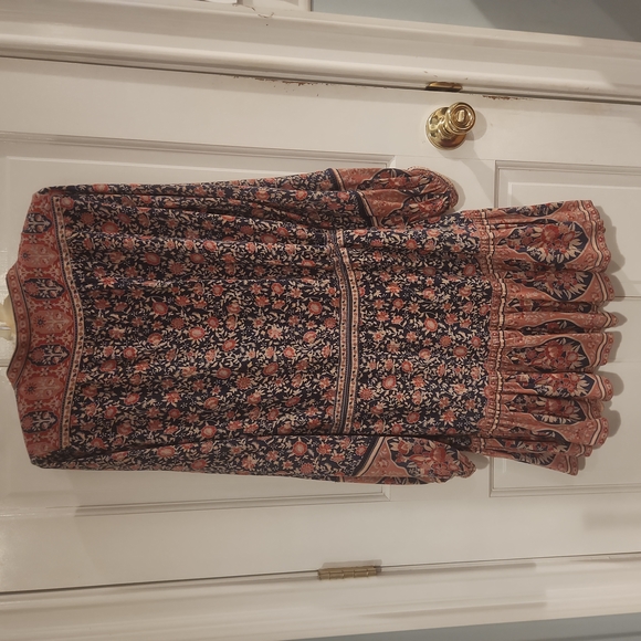 💕SPELL & THE GYPSY COLLECTIVE💕 Jasmine Playdress ~ Navy Blue Floral Small S - Picture 9 of 11